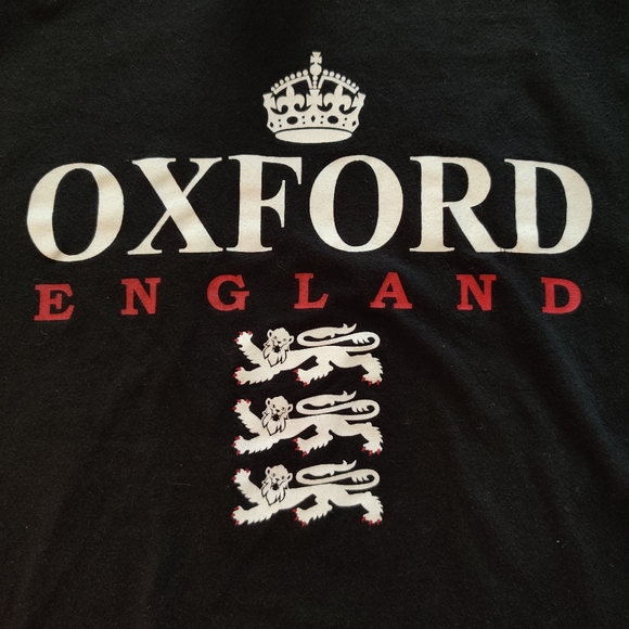 NWOT Oxford Official England University College School T Shirt - Picture 3 of 5